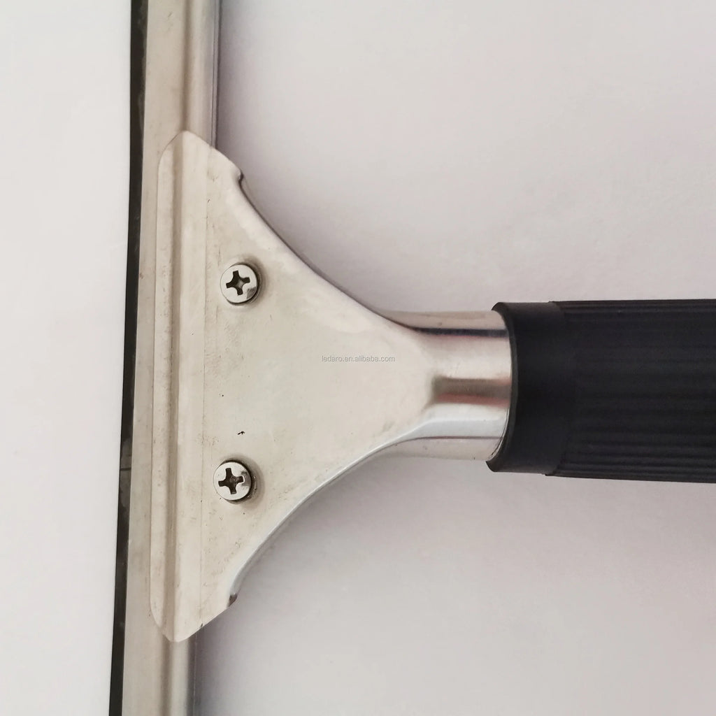 Glasswipershop 45 cm Stainless Steel Cleaning Squeegee Glass Wiper with Rubber Blade.for Cleaning Windows Windshields.etc