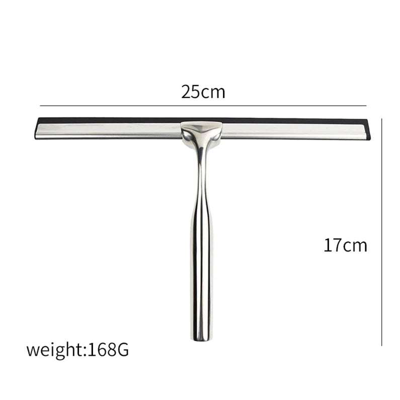 Glasswipershop Floor Car Mirror Glass Wiper Blades  Shower Window Squeegee Household Stainless Steel Wiper