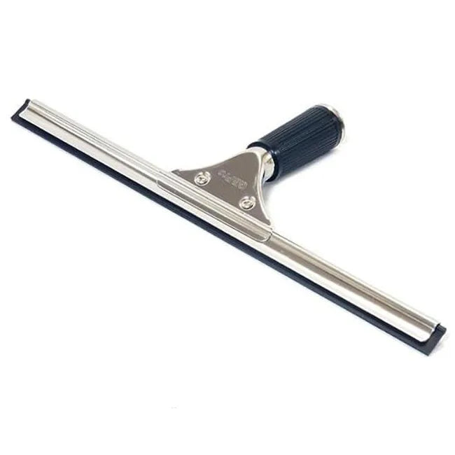 Glasswipershop Window Squeegee Stainless Wiper Glass Wiper with Rubber Blade - 15cm/25cm/35cm/45cm