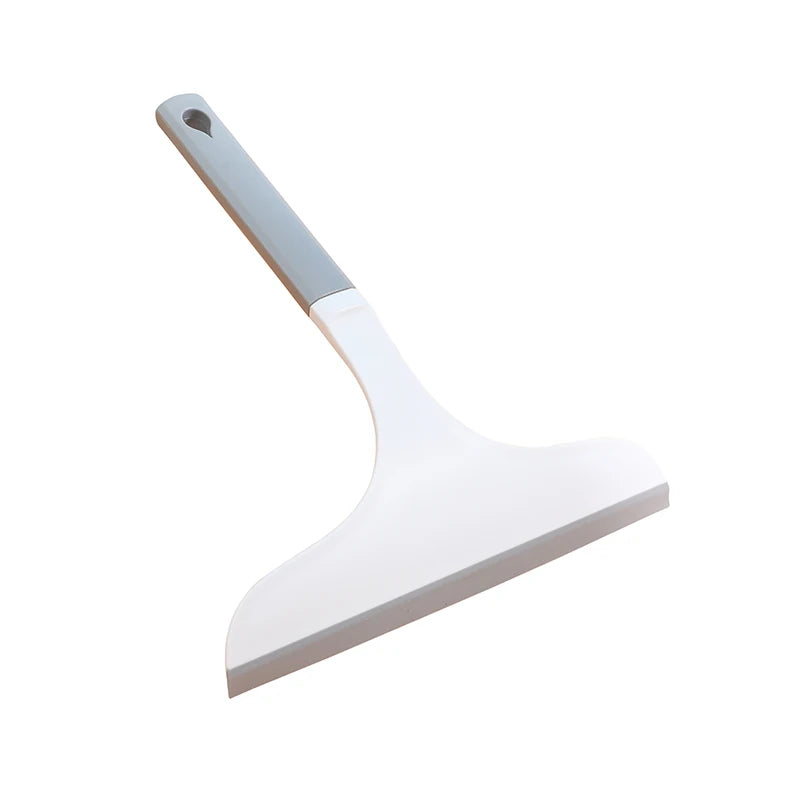 Glasswipershop Mini Silicone Windshield Water Shower Squeegee Window Scraper Washer with Plastic Handle for Cleaning Glass Wiper