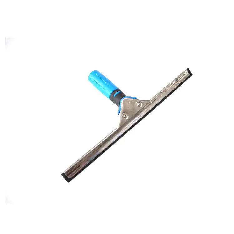 Glasswipershop Stainless Steel Shower Window Cleaner Squeegee Glass Wiper for Kitchen Floor Household Use Rubber Wiper Glass